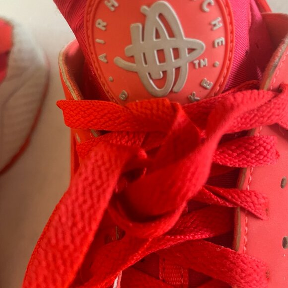 Nike Air Huarache Run 2017 – Red & White Men’s Sneakers – Size 10 - Picture 2 of 8